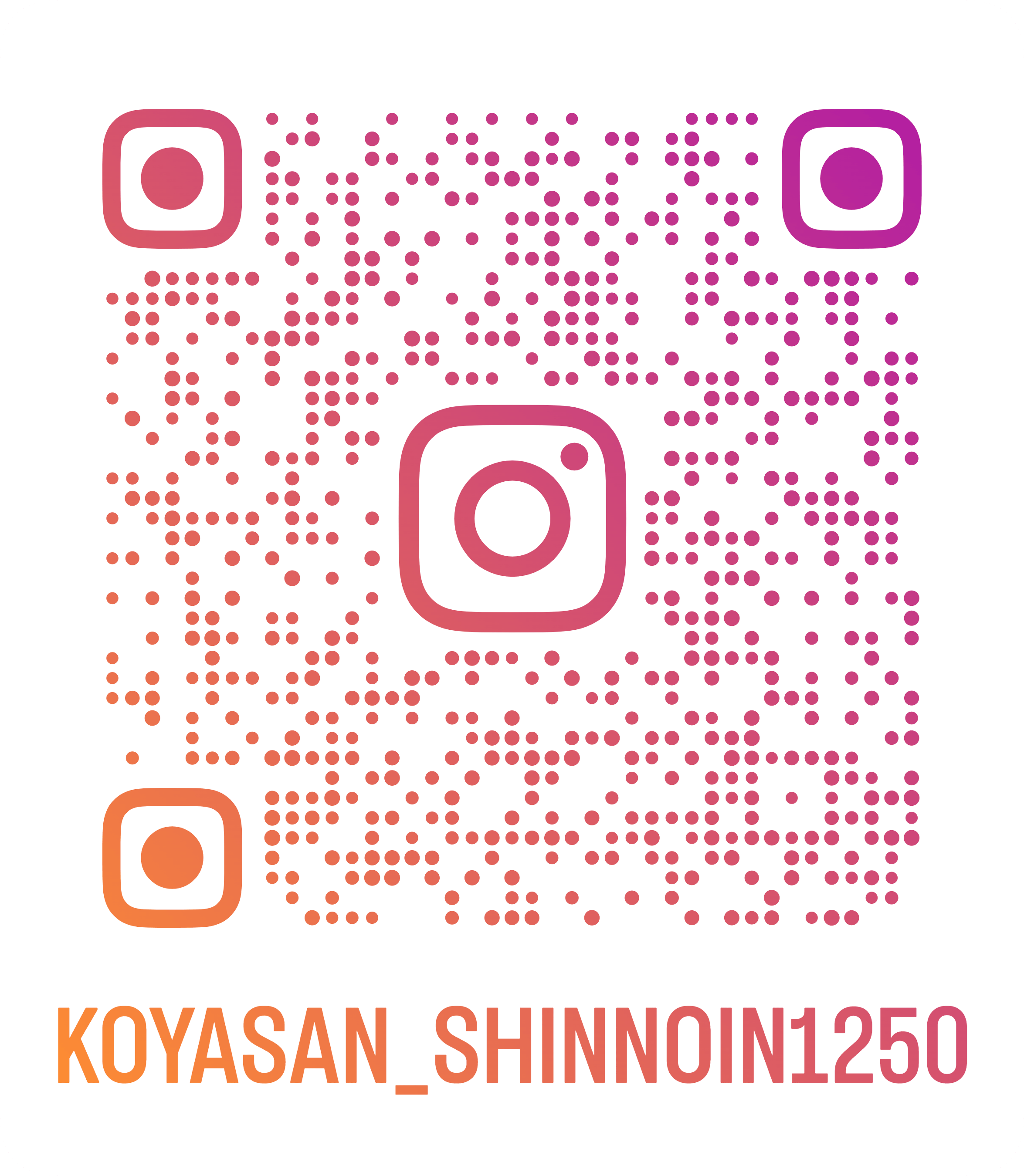 Instagram @koyasan_shinnoin1250