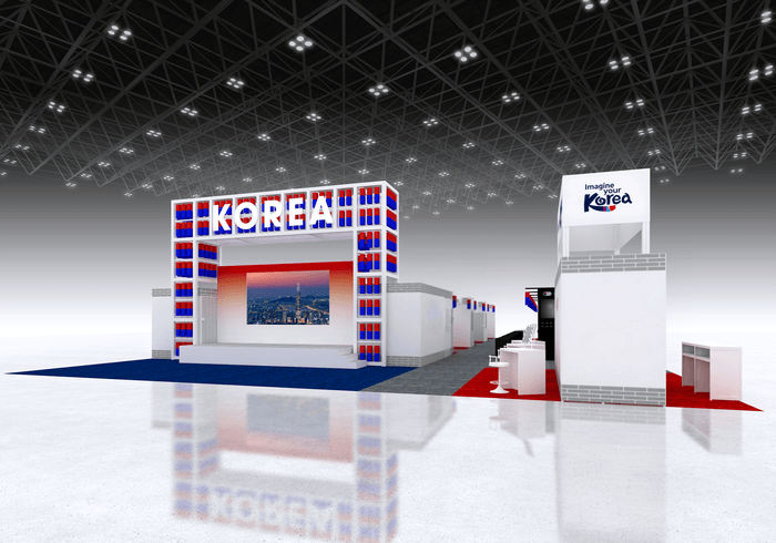 韓国館センターステージ(イメージ)