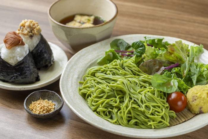 武井製茶 茶そばセット ざる