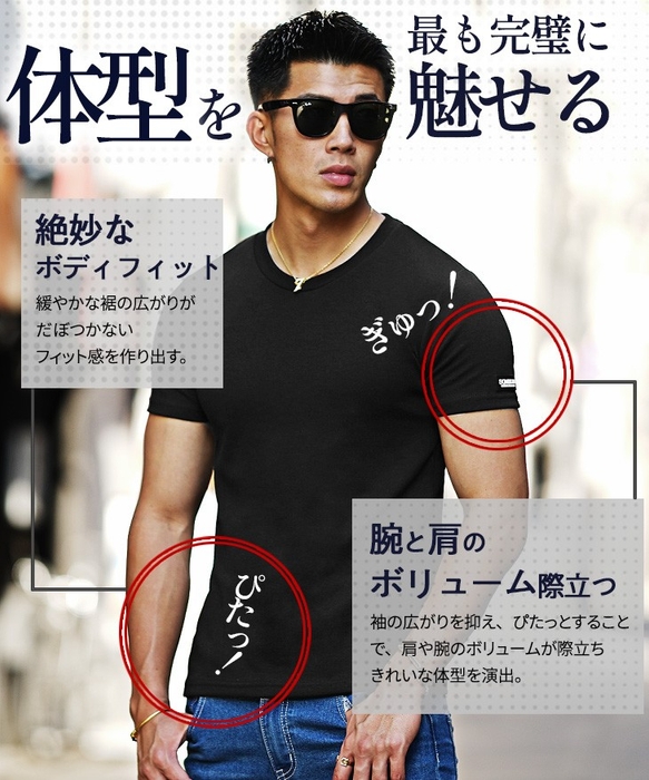 「体型」を綺麗に見せるボディフィット
