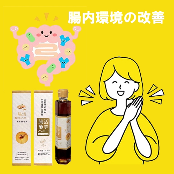腸活菊芋ハニー濃縮シロップ:期待効果01