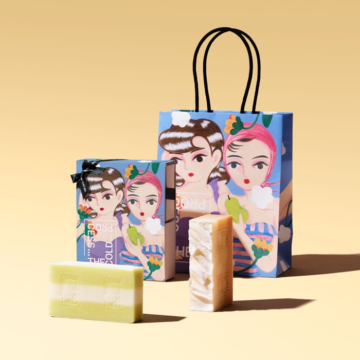 サマーギフト(グリーンペアー+フリージア)