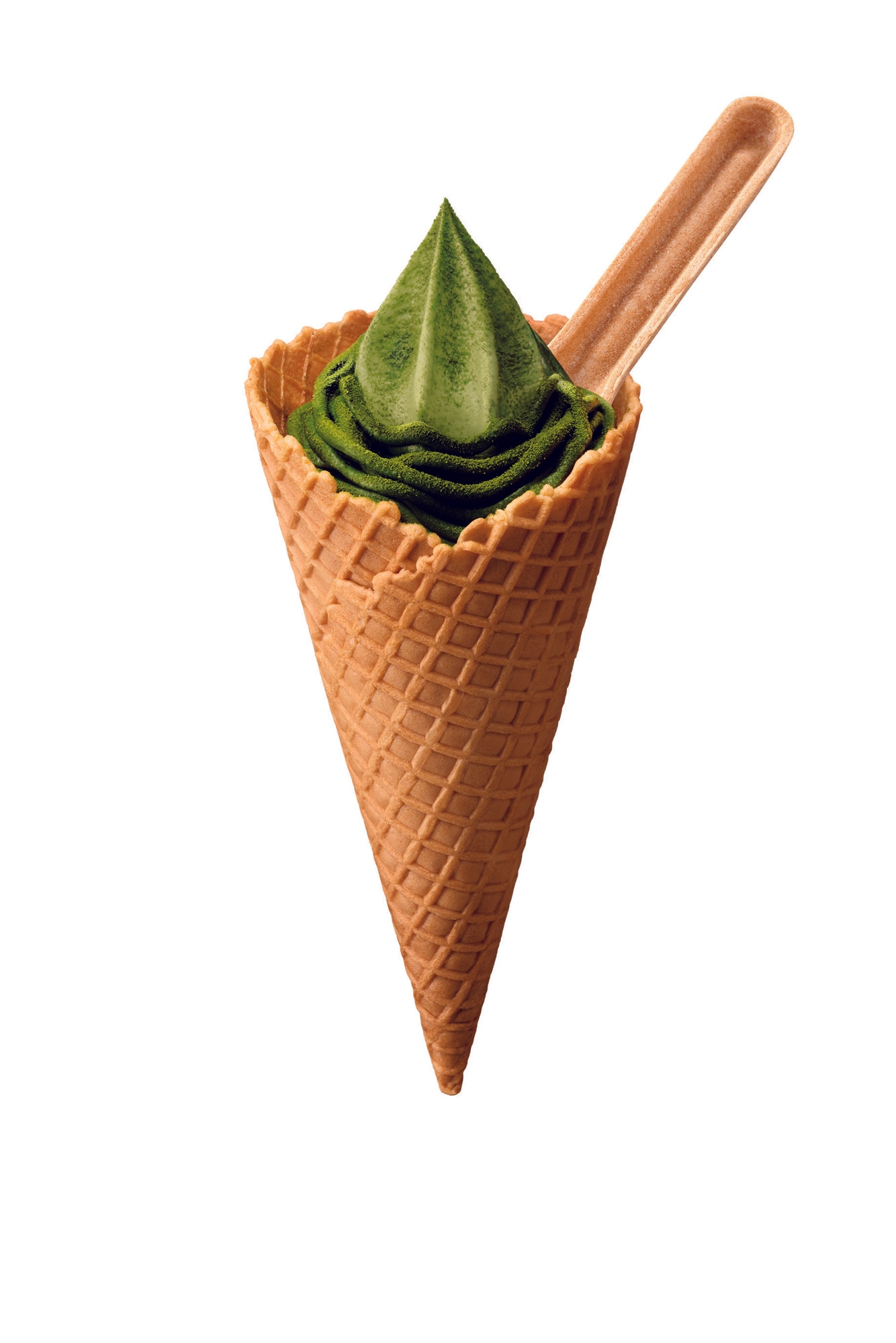 プレミアムソフト ‐濃い宇治抹茶‐ (コーン)イメージ画像