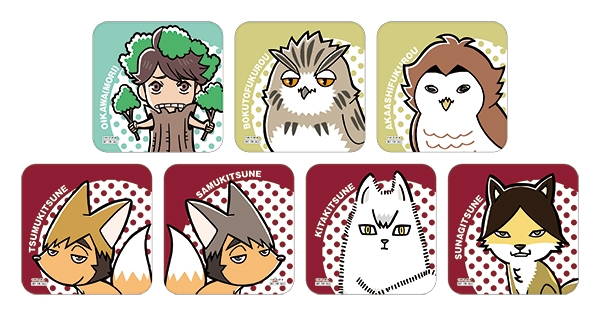 ▲第2弾 コースター(全7種:ランダム) 2023年10月7日(土)~10月22日(日)