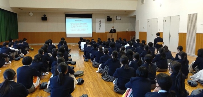 令和4年度(2022年度)に開催した「薬物乱用防止講演会」の様子