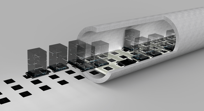 自動物流道路走行イメージ1