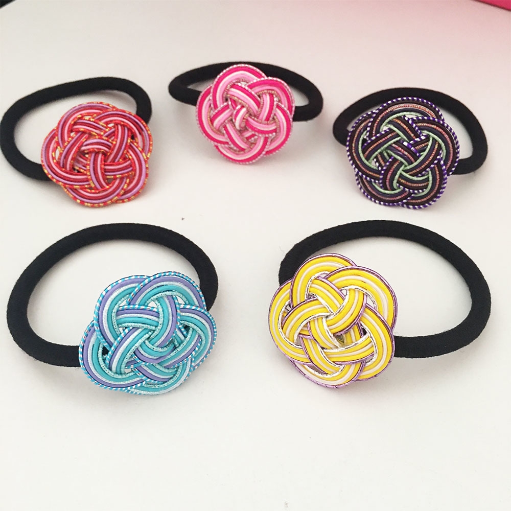 体験教室例:水引きアクセサリー作り by 山本千亜紀