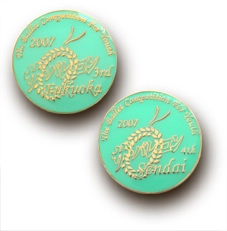 PINS FACTORY（ピンズファクトリー）　ピンズ実例紹介ザ・バレ・コン事務局　様　「ザ・バレ・コン　ピンズ」★クラシックバレエコンクールの記念品！