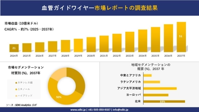 血管ガイドワイヤー市場の発展、傾向、需要、成長分析及び予測2025ー2037年