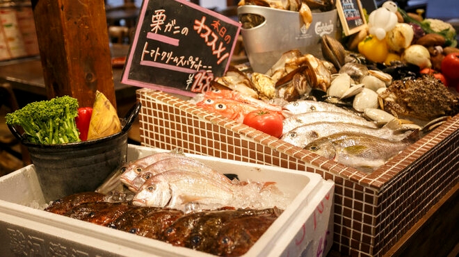 鮮魚をお好きな調理法で!