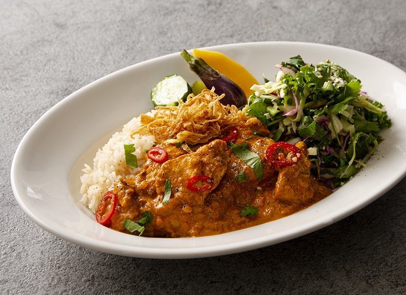 チキンテッカマサラ(ランチ) 1,000円 ※ライス+サラダ付