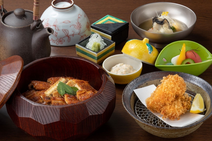 かきとあなご田里津庵ご膳 4,800円