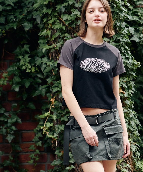 raglan rhinestone tee/5,490円(税込)