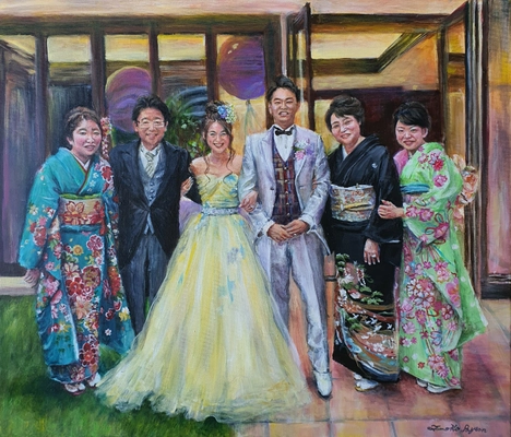 アメリカ発・結婚式の新しいトレンド！ 「ライブ・ウェディング・ペインティング」　 5周年記念「プレゼントキャンペーン」再延長決定！