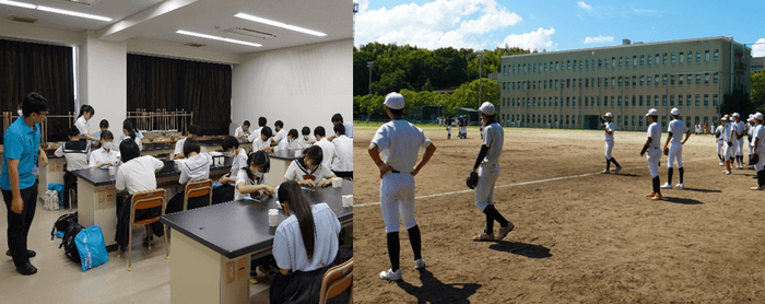 令和5年度(2023年度)オープンスクール 体験授業と部活動体験の様子