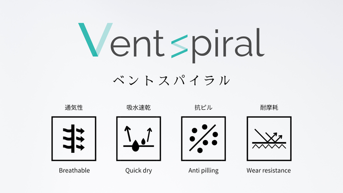 多機能なニット糸「Ventspiral」