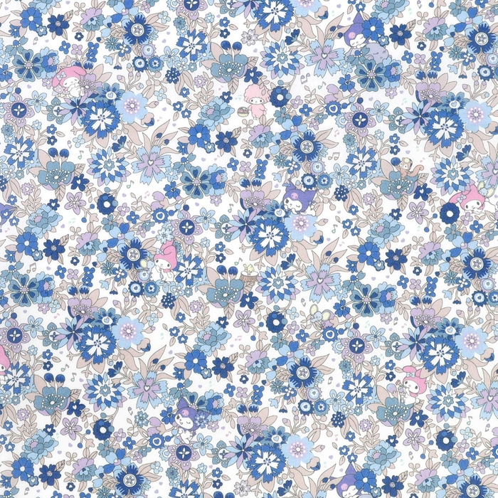 マイ・フローラル・フレンズ ブルー