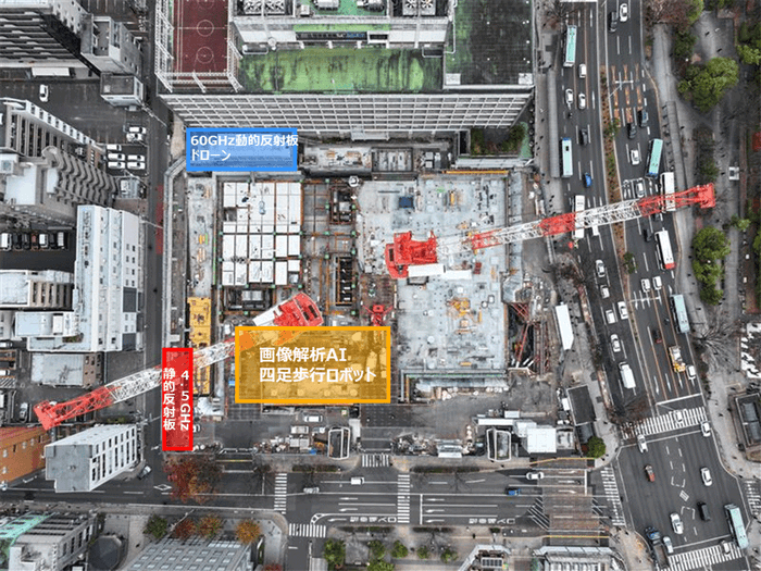 仙台市役所本庁舎整備第1期建築工事現場