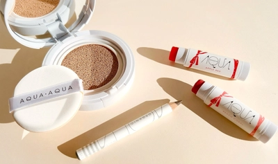 【アクア・アクア】石けんオフコスメで年末年始のおうちメイク