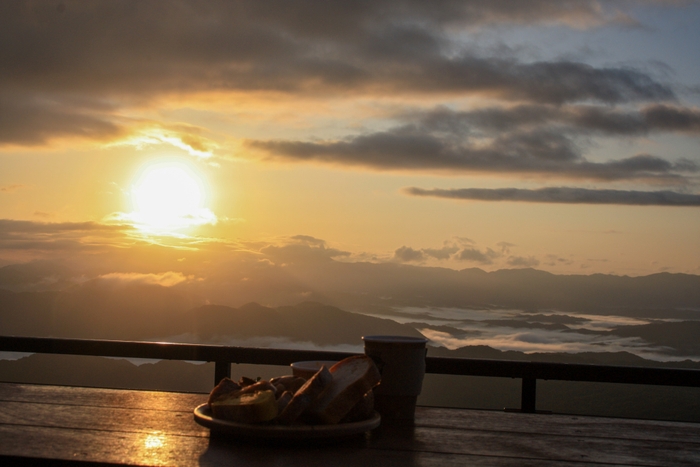 「国立公園三瓶山 天空の朝ごはんツアー」