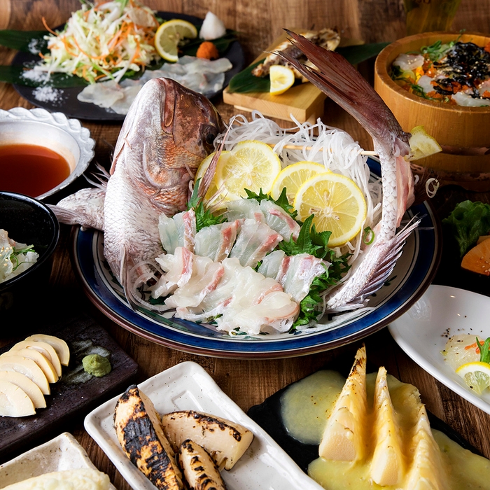 真鯛&筍の食べ放題プラン