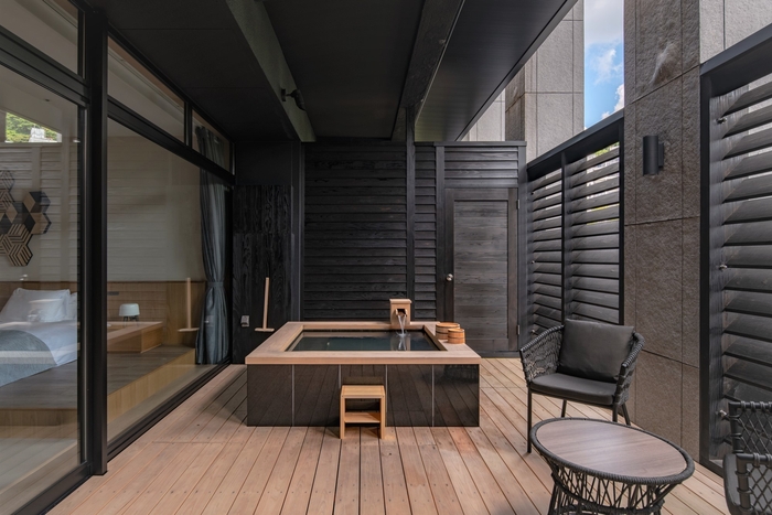 【客室露天風呂】『SANA』露天風呂付客室/ワイドルーム-80平米-