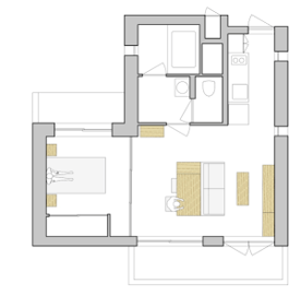 マンション間取りイメージ(1)