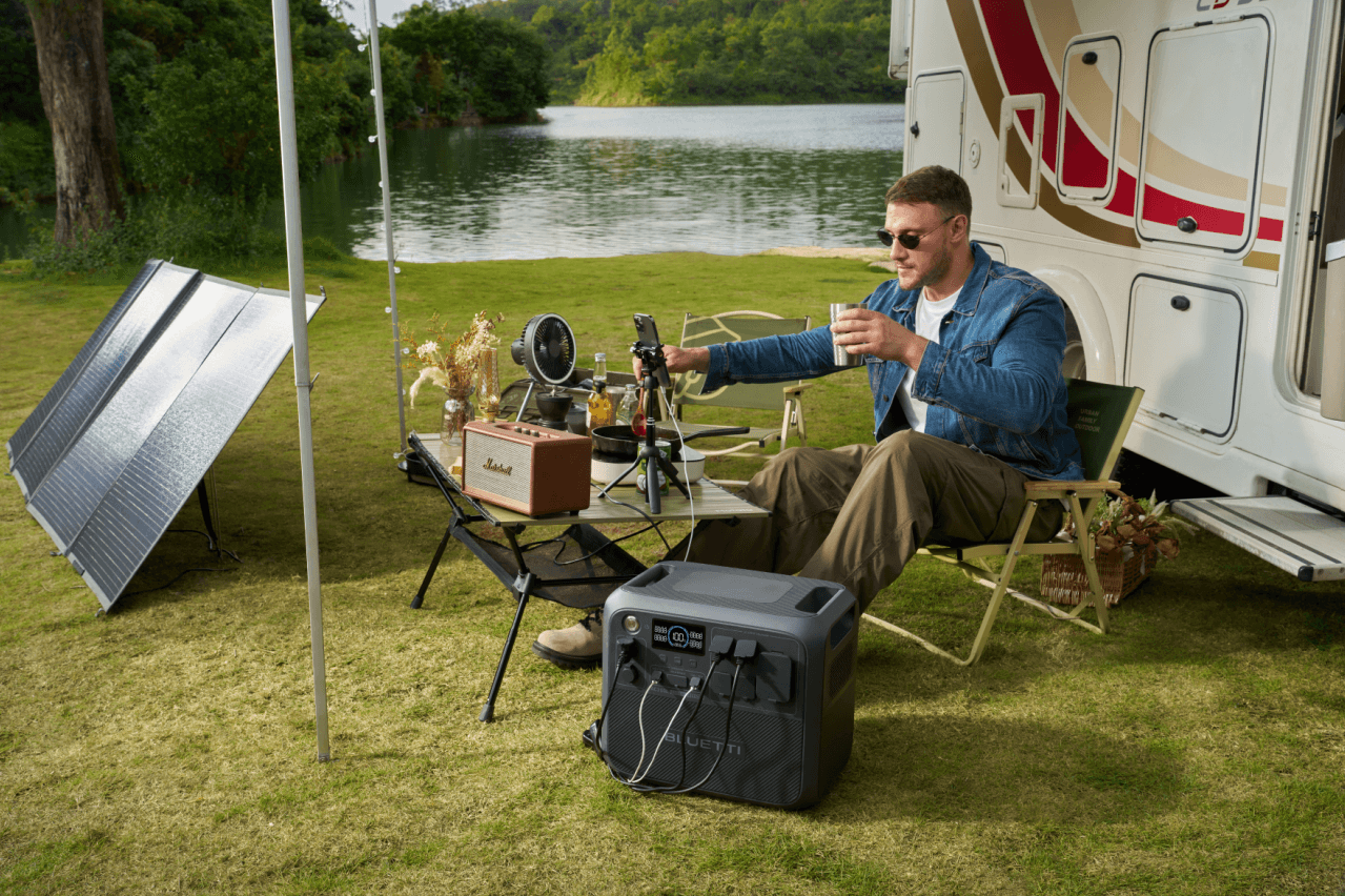 ポータブル電源AC200L+ソーラーパネルPV420