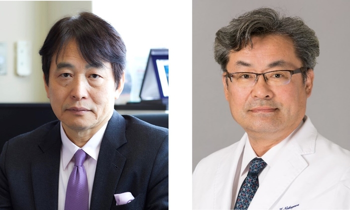 （左）主任教授　工藤正俊　（右）特任教授　中川和彦