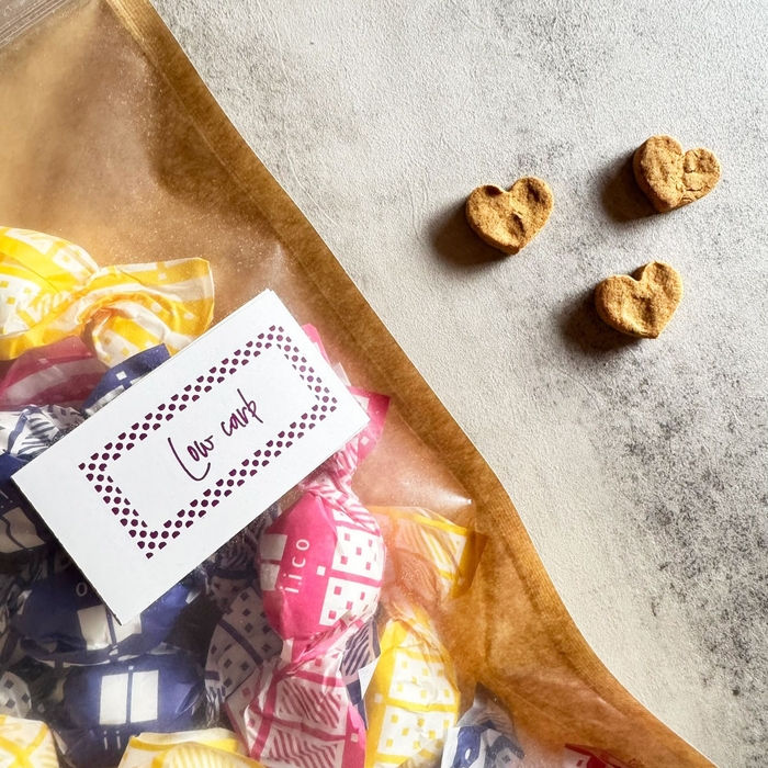 おから&きなこを使用。かわいくてヘルシーな糖質オフおやつ。