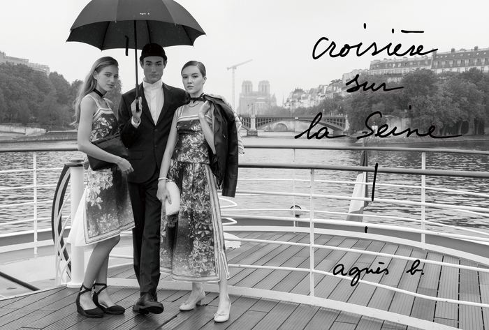 アニエスベー「Croisiere sur la Seine ~セーヌ川にゆられて~」