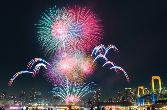 「お台場レインボー花火2022」 イメージ