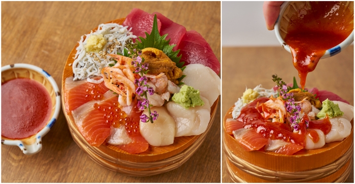 愉快な仲間堪能8種丼　2