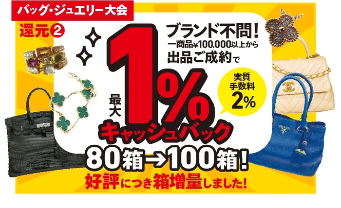 キャッシュバックも充実!