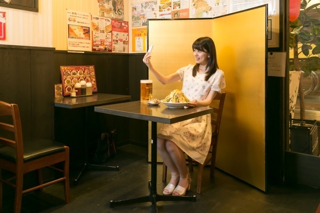 金運アップ祈願!自撮りブース