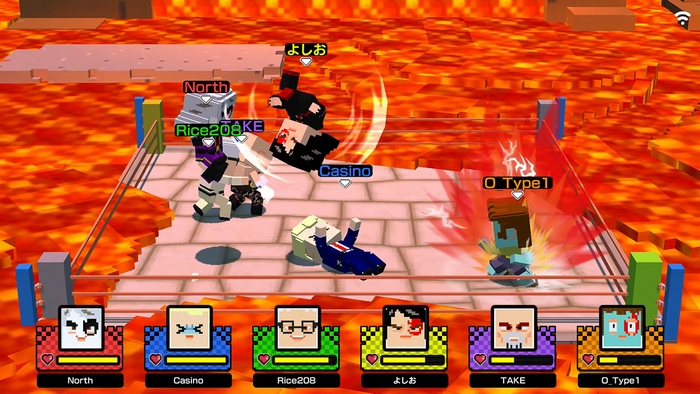 最大6人でオンライン対戦!