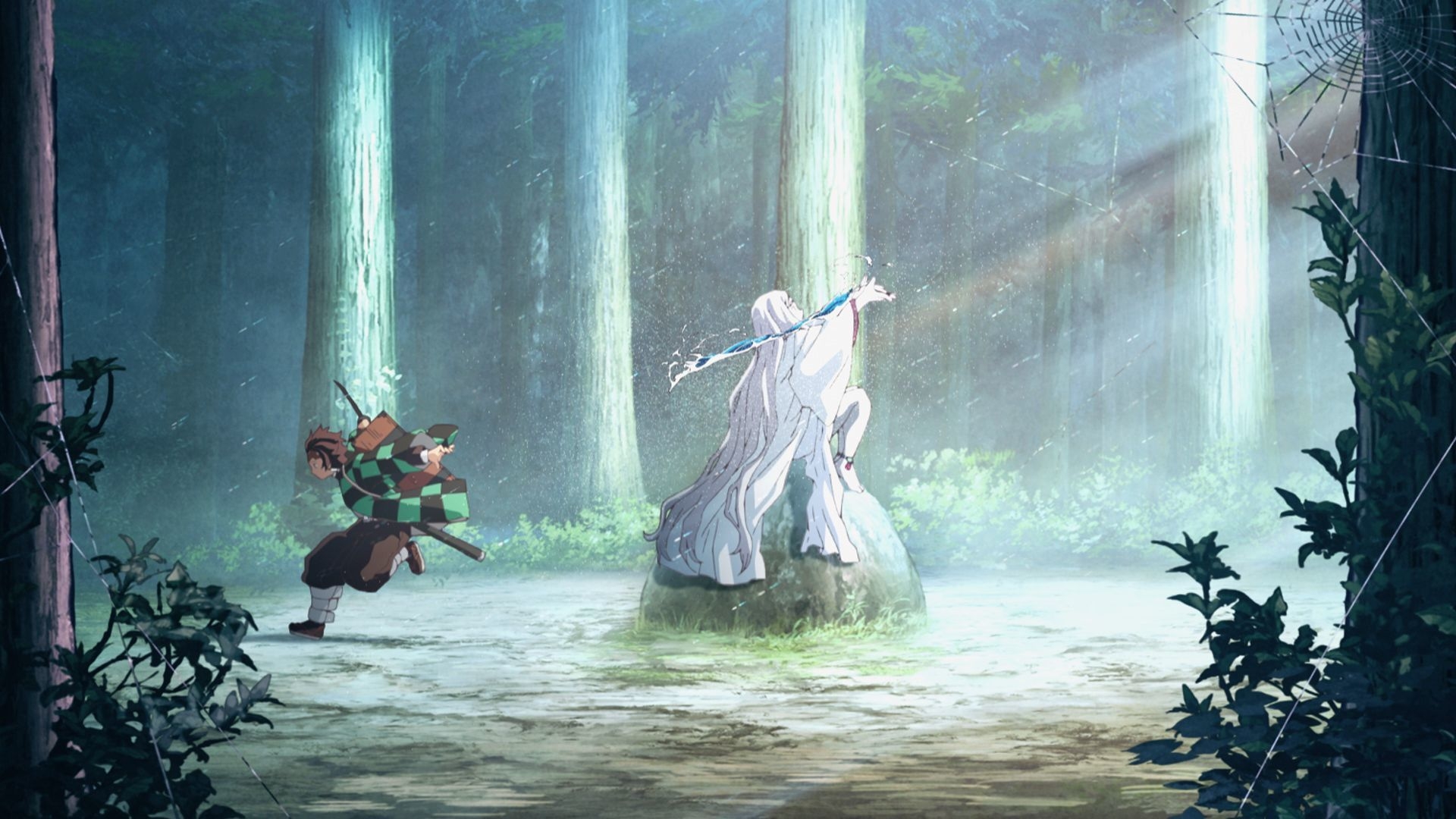 「水の呼吸 伍ノ型 干天の慈雨」 場面写