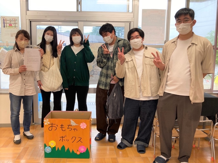 稲葉保育園へおもちゃ回収BOXを届けました(2023年6月2日撮影)