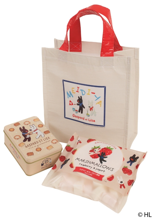 明治屋×リサとガスパール　周年記念オリジナルセット