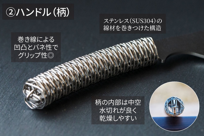 特徴2 ハンドル