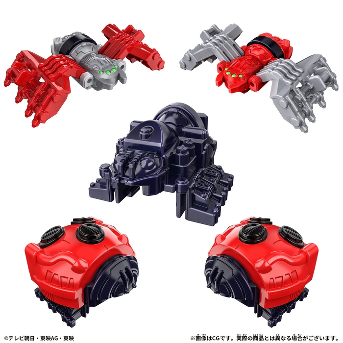 ゴッドテントウ パーツ詳細