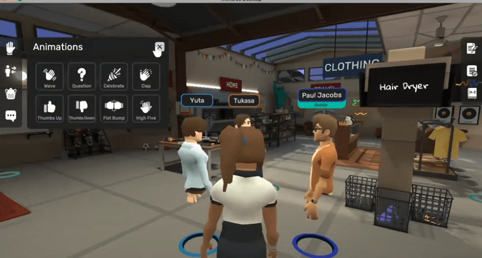 VRを使った英語学習