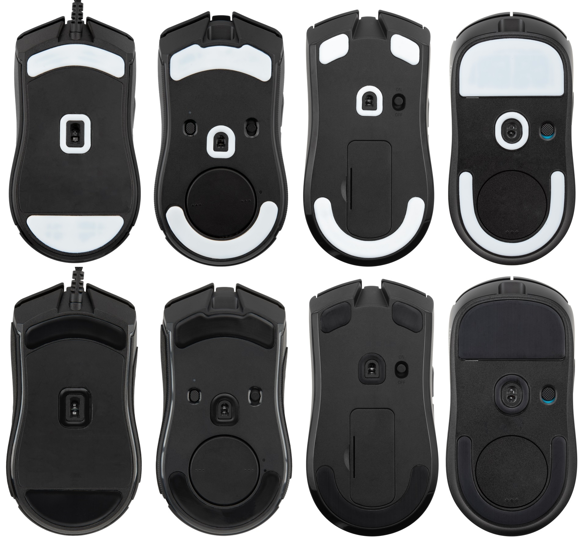 GRAPHT PTFE マウスソール 装着イメージ