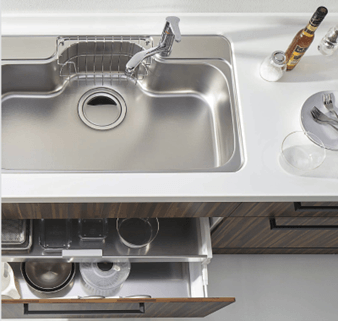 システムキッチン ラクエラ イメージ2