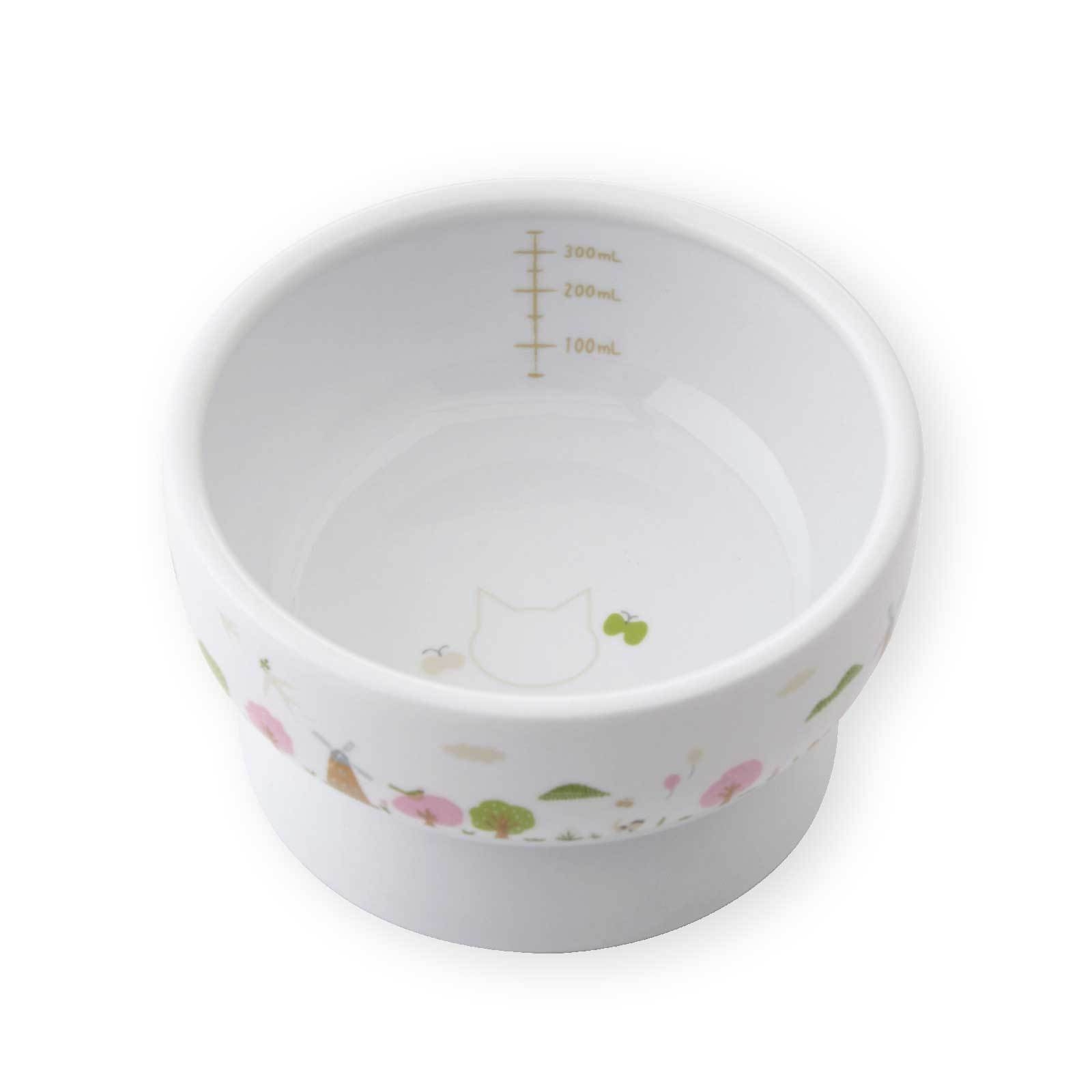 猫用 脚付ウォーターボウル レギュラー Sakura Animal Town