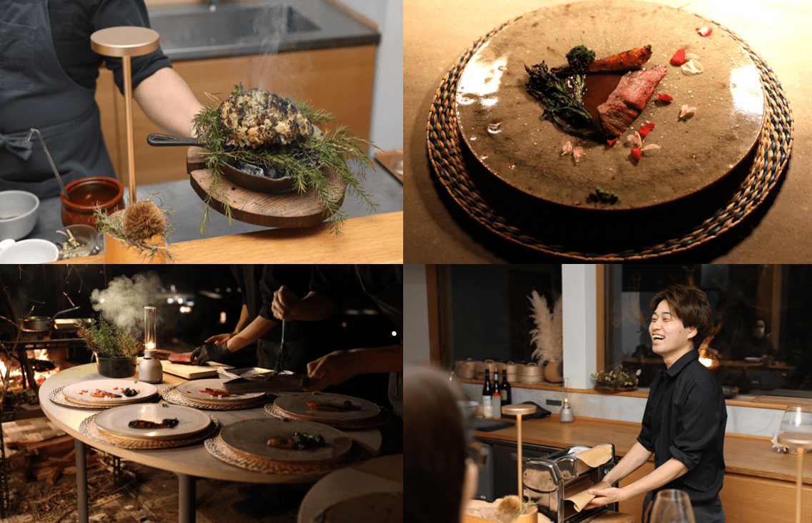 「perus」山名 新貴シェフが作るこだわりのコース料理