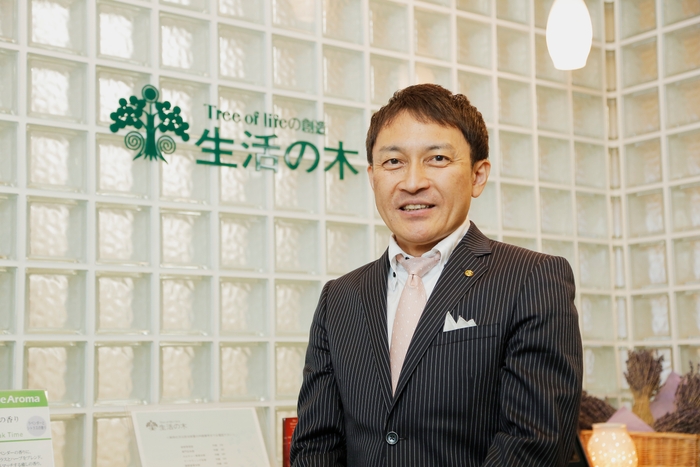 重永 忠氏(株式会社生活の木 代表取締役社長 CEO)
