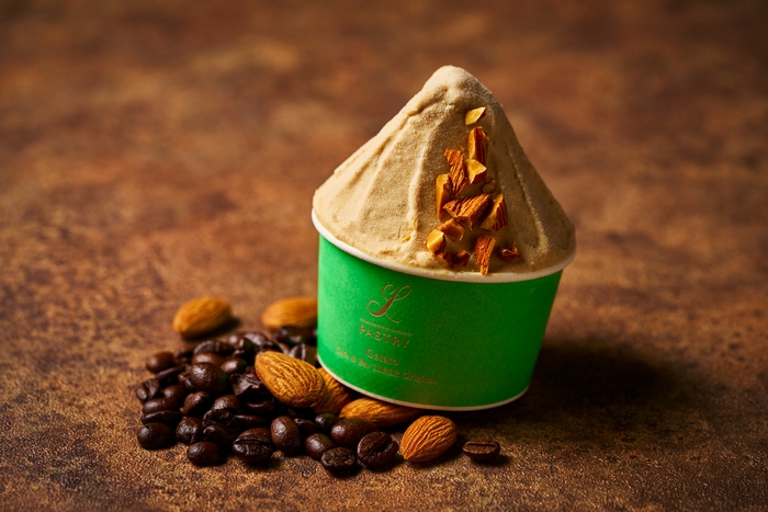 シルベッタフェスティバル優勝ジェラート「カフェアーモンド ベルガモット風味」