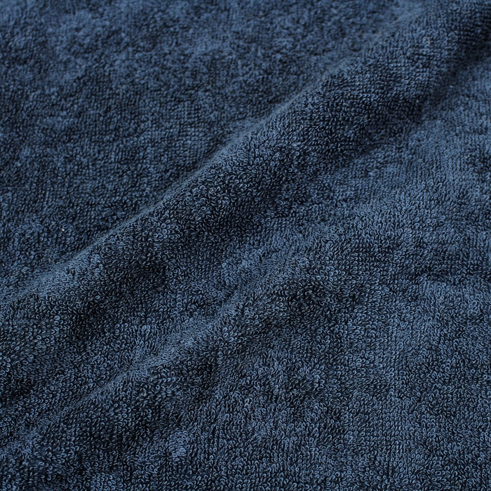 高い耐久性をもつ短めのパイルは乾きやすく、肌あたりはふんわり×しっかり!