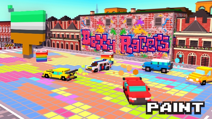 クルマを走らせてペンキを塗りまくれ!